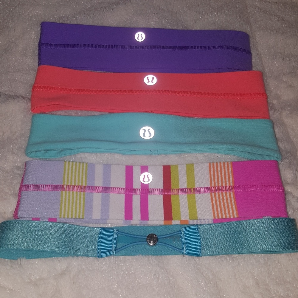 New/LikeNew Lululemon headband bundle